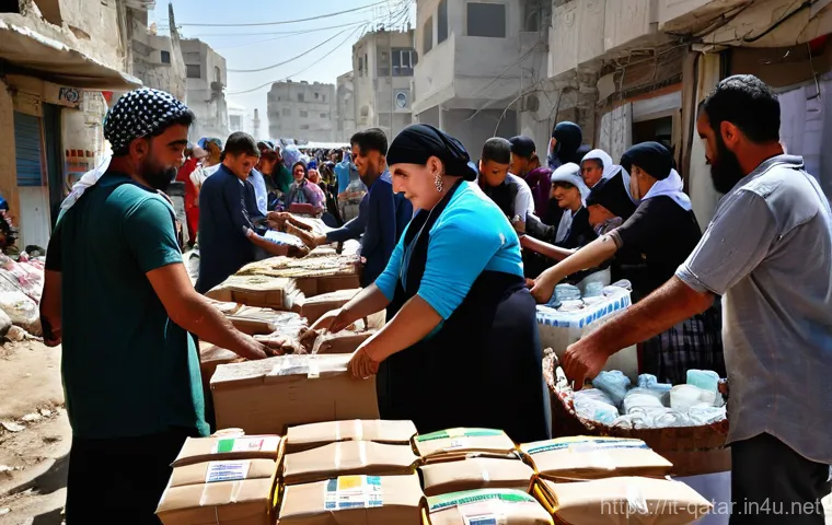 카타르와 이스라엘의 관계 - **The Silent Negotiation Hub:**
    A cinematic, sophisticated view of a modern, meticulously design...