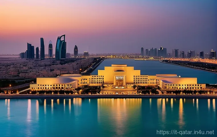 카타르 도하 관광명소 - **Vibrant Souq Waqif Scene**: A bustling, narrow alleyway within Doha's Souq Waqif, filled with the ...