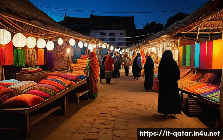 카타르 전통 시장 수크 와키프 관련 이미지 1